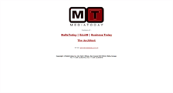 Desktop Screenshot of mediatoday.com.mt